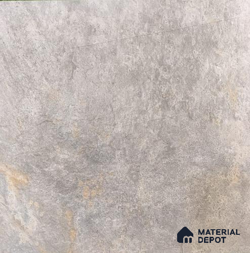 TL 05759 Grey Veil 398x398 mm Matte Finish Vitrified Parking Tile -12 mm (Random Design)